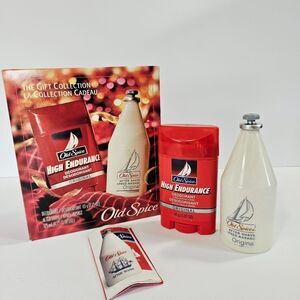 Vintage 1990's In Box Old Spice Original After Shave Shulton Deodorant Gift Set